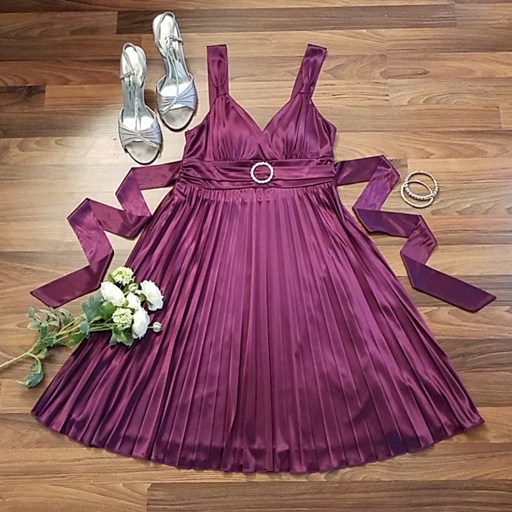 City Triangles Purple Dress